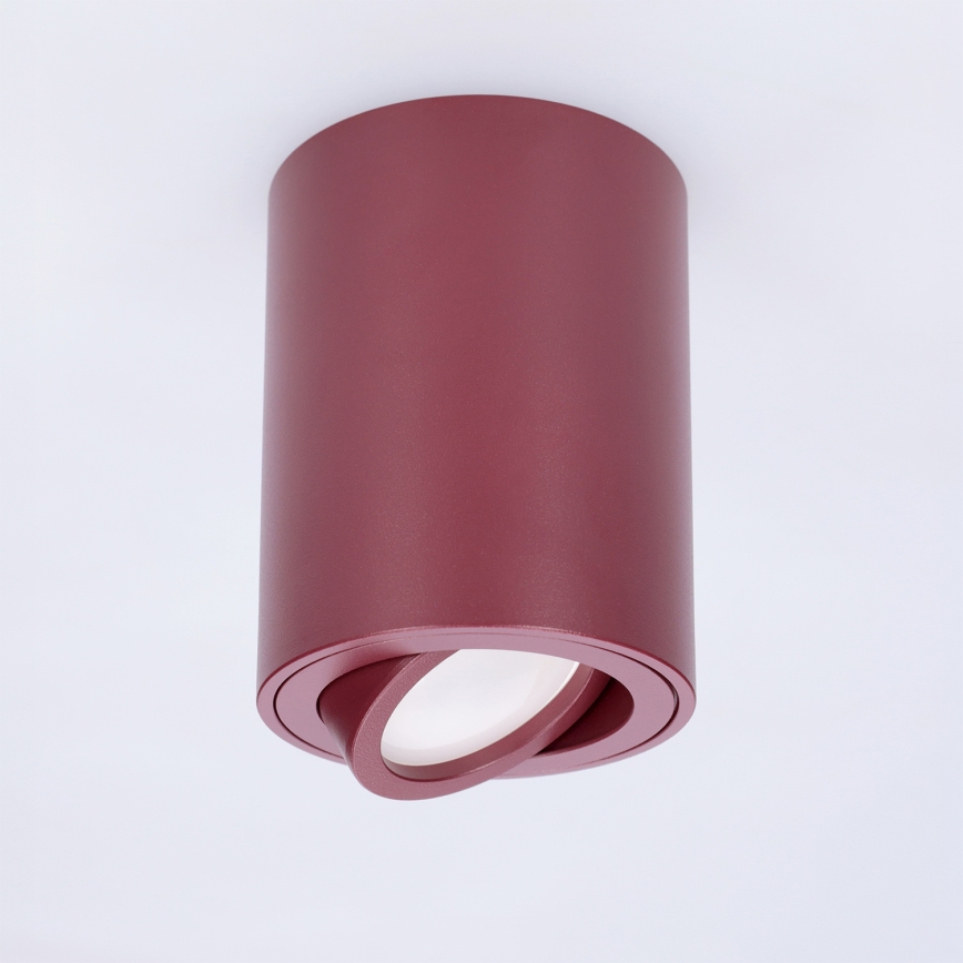 Brilagi - Bodové svietidlo MIA 1xGU10/30W/230V 100x80 mm bordová