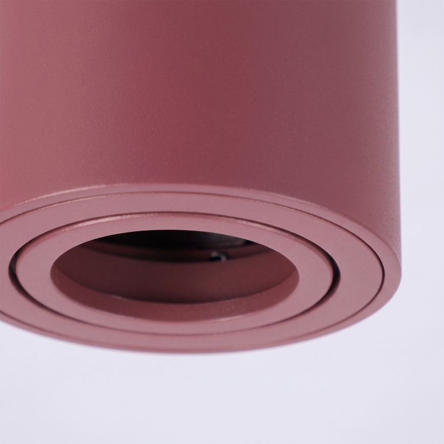 Brilagi - Bodové svietidlo MIA 1xGU10/30W/230V 100x80 mm bordová