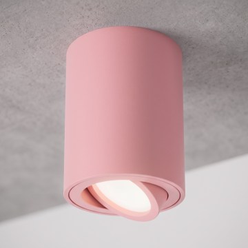 BRILAGI - Bodové svietidlo MIA 1xGU10/30W/230V 100x80 mm ružová