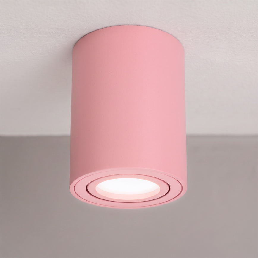 BRILAGI - Bodové svietidlo MIA 1xGU10/30W/230V 100x80 mm ružová