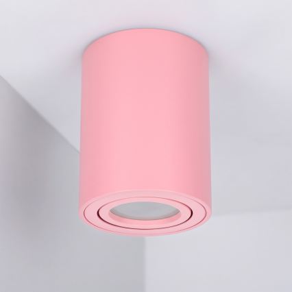 BRILAGI - Bodové svietidlo MIA 1xGU10/30W/230V 100x80 mm ružová