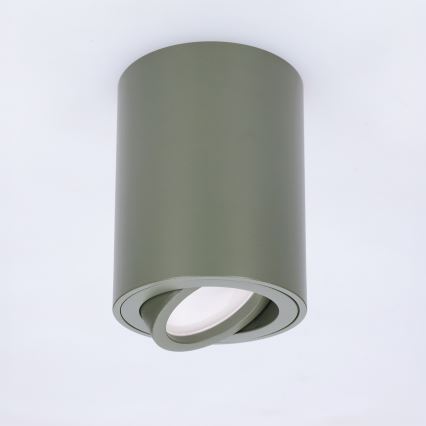 BRILAGI - Bodové svietidlo MIA 1xGU10/30W/230V 100x80 mm tmavozelená