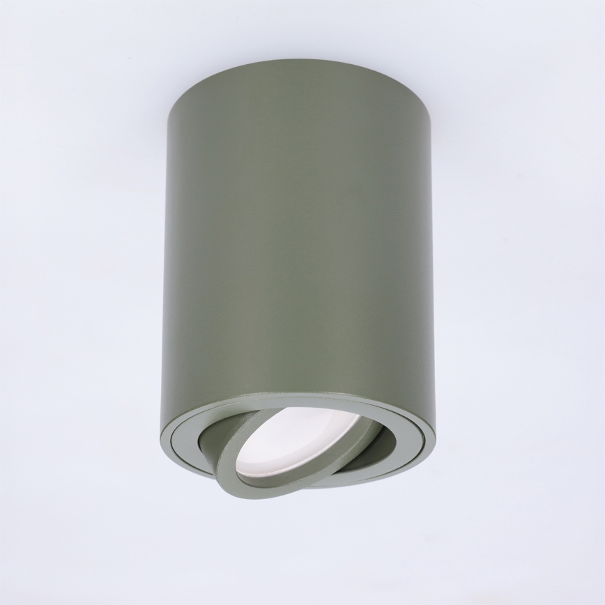 BRILAGI - Bodové svietidlo MIA 1xGU10/30W/230V 100x80 mm tmavozelená