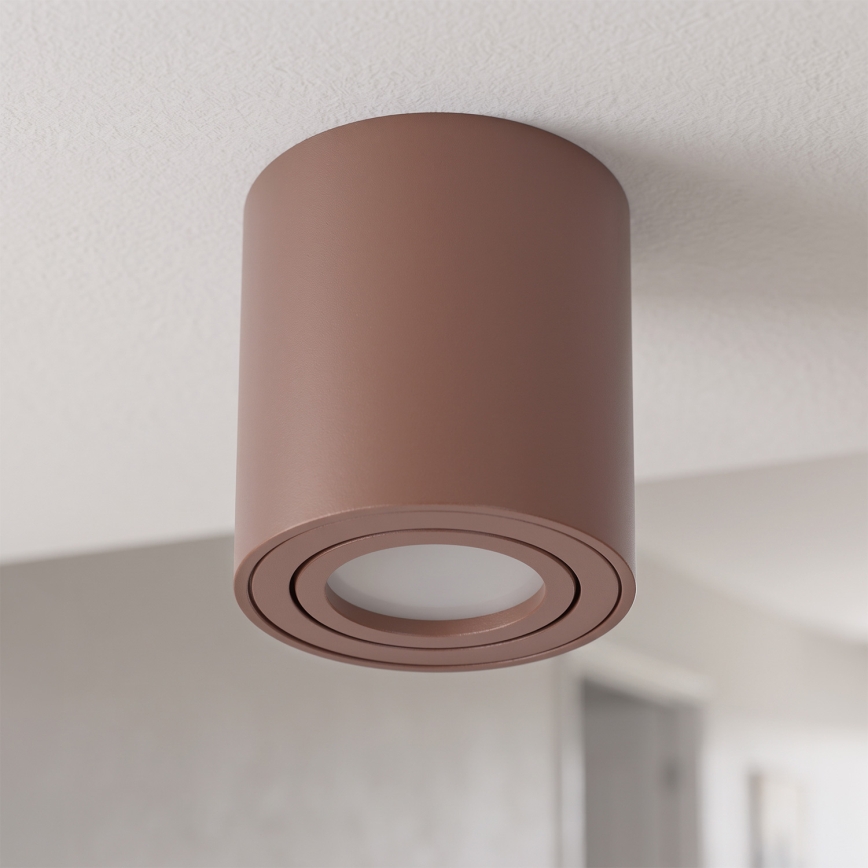 BRILAGI - Bodové svietidlo MIA 1xGU10/30W/230V 84x80 mm hnedá