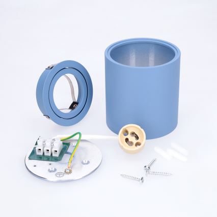 BRILAGI - Bodové svietidlo MIA 1xGU10/30W/230V 84x80 mm modrá