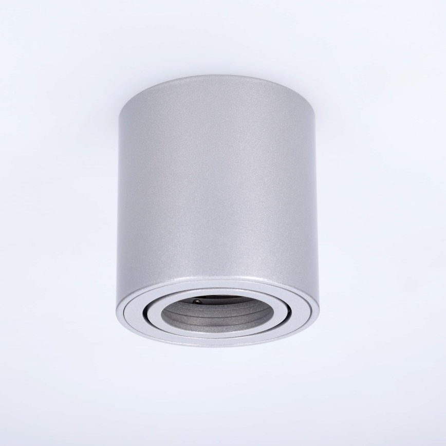BRILAGI - Bodové svietidlo MIA 1xGU10/30W/230V 84x80 mm strieborné