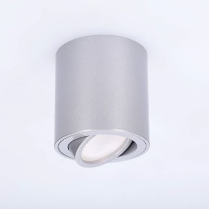 BRILAGI - Bodové svietidlo MIA 1xGU10/30W/230V 84x80 mm strieborné