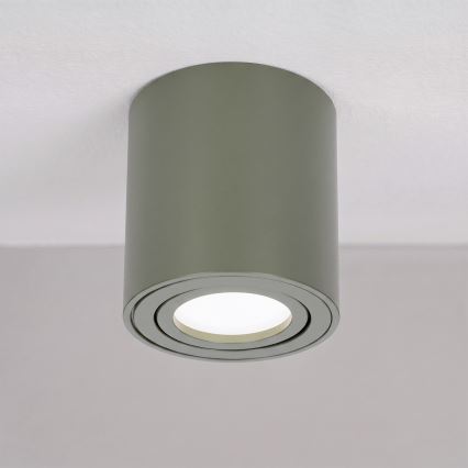 BRILAGI - Bodové svietidlo MIA 1xGU10/30W/230V 84x80 mm tmavozelené