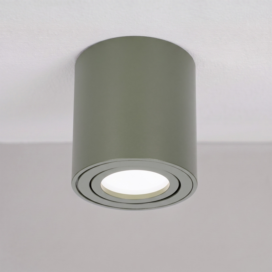 BRILAGI - Bodové svietidlo MIA 1xGU10/30W/230V 84x80 mm tmavozelené