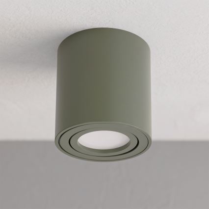 BRILAGI - Bodové svietidlo MIA 1xGU10/30W/230V 84x80 mm tmavozelené