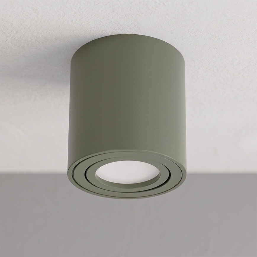 BRILAGI - Bodové svietidlo MIA 1xGU10/30W/230V 84x80 mm tmavozelené