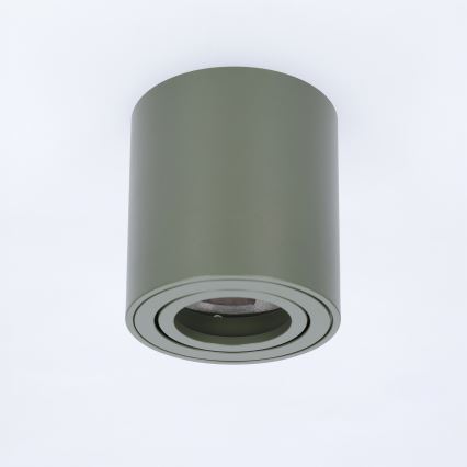 BRILAGI - Bodové svietidlo MIA 1xGU10/30W/230V 84x80 mm tmavozelené