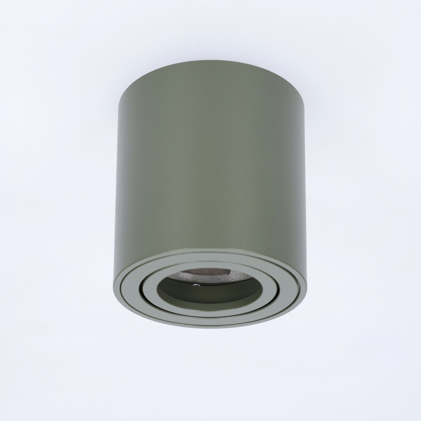 BRILAGI - Bodové svietidlo MIA 1xGU10/30W/230V 84x80 mm tmavozelené