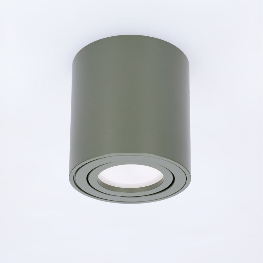 BRILAGI - Bodové svietidlo MIA 1xGU10/30W/230V 84x80 mm tmavozelené