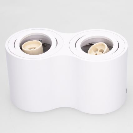 BRILAGI - Bodové svietidlo MIA DOUBLE 2xGU10/30W/230V biela