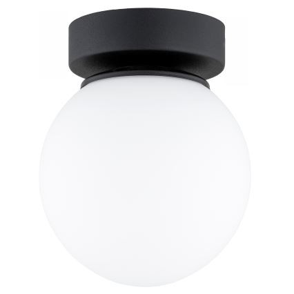 BRILAGI - Bodové svietidlo MILO 1xE27/60W/230V priemer 15 cm čierna