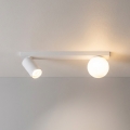 Brilagi - Bodové svietidlo SELE BALL 1xGU10/30W/230V + 1xG9/10W biela