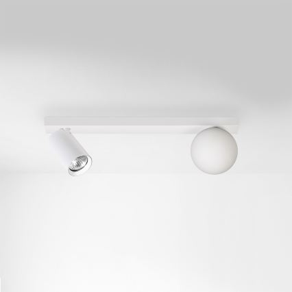 Brilagi - Bodové svietidlo SELE BALL 1xGU10/30W/230V + 1xG9/10W biela