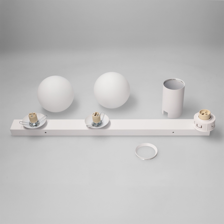 Brilagi - Bodové svietidlo SELE BALL 1xGU10/30W/230V + 2xG9/10W biela