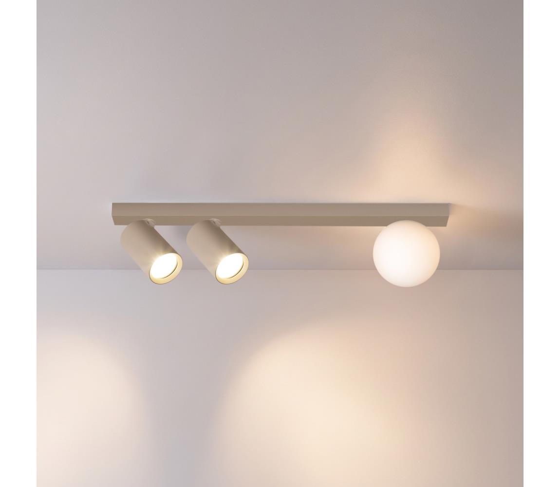 Brilagi - Bodové svietidlo SELE BALL 2xGU10/30W/230V + 1xG9/10W béžové WO-AGN-33-BEI-OEM