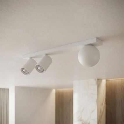 Brilagi - Bodové svietidlo SELE BALL 2xGU10/30W/230V + 1xG9/10W biela