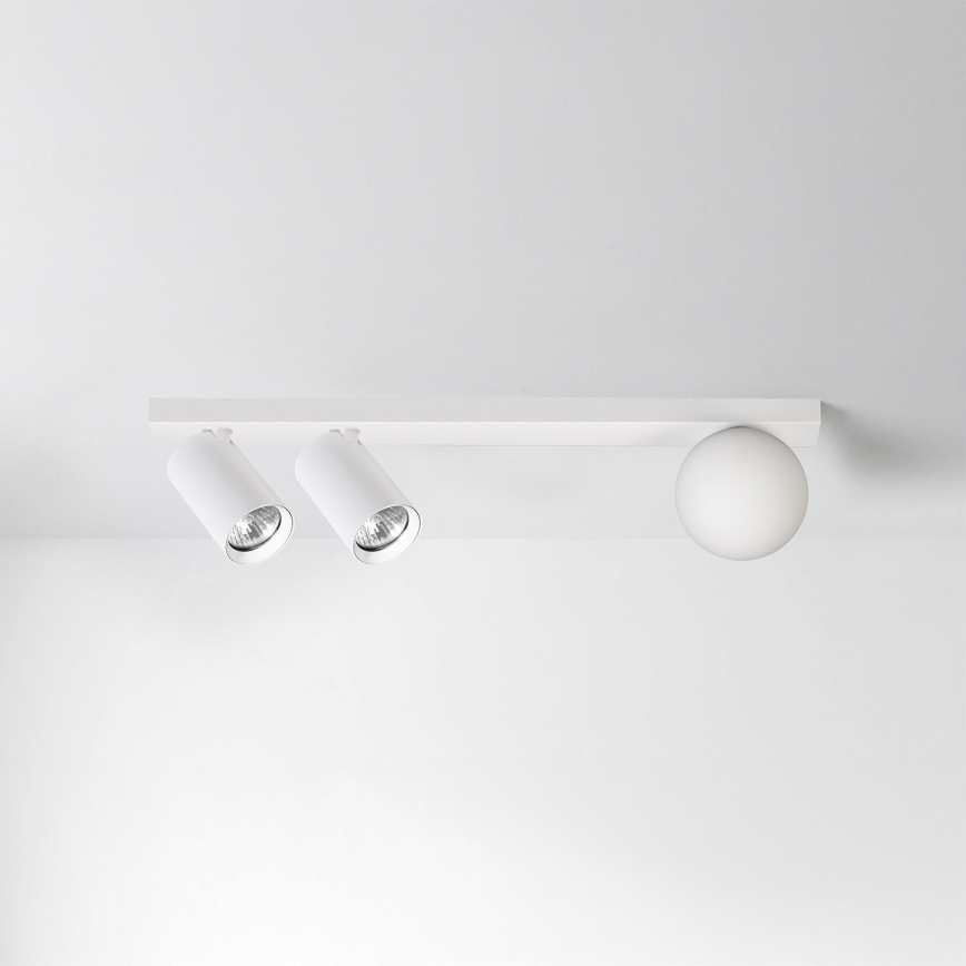 Brilagi - Bodové svietidlo SELE BALL 2xGU10/30W/230V + 1xG9/10W biela