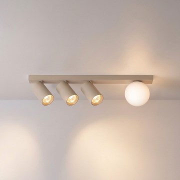 Brilagi - Bodové svietidlo SELE BALL 3xGU10/30W/230V + 1xG9/10W béžové