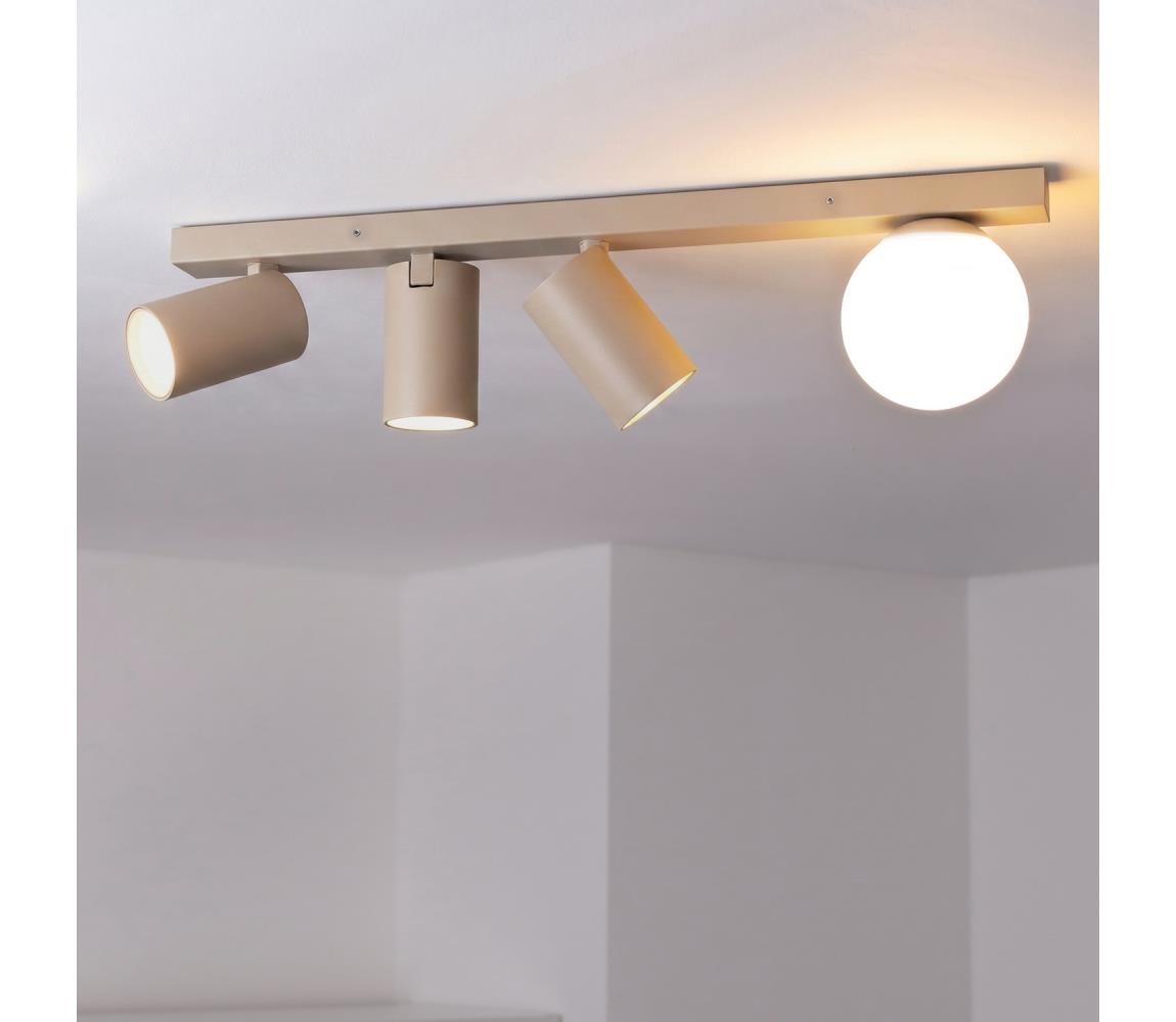 Brilagi - Bodové svietidlo SELE BALL 3xGU10/30W/230V + 1xG9/10W béžové WO-AGN-42-BEI-OEM