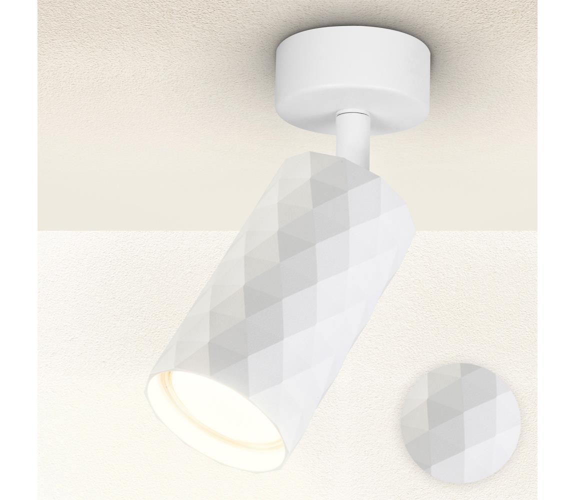 Brilagi - Bodové svietidlo SELE DIAMANT 1xGU10/30W/230V biela WO-DIA1-WHT