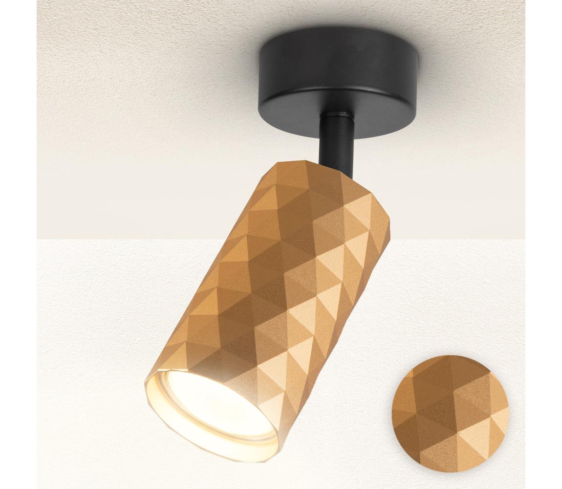 Brilagi - Bodové svietidlo SELE DIAMANT 1xGU10/30W/230V zlaté WO-DIA1-GLD