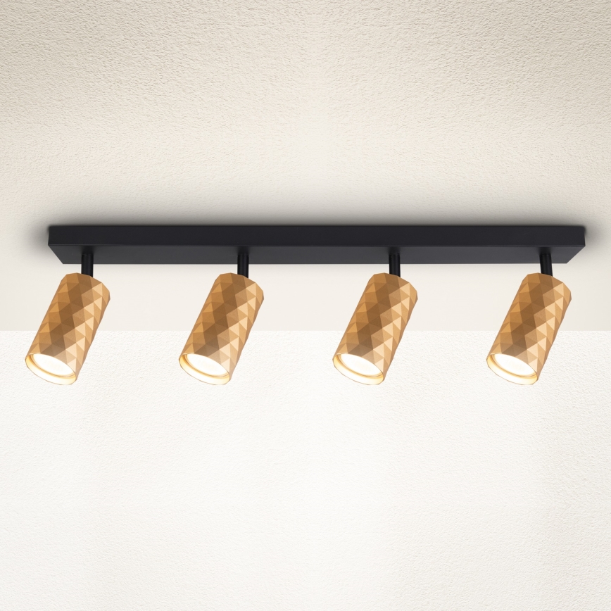 Brilagi - Bodové svietidlo SELE DIAMANT 4xGU10/30W/230V zlaté