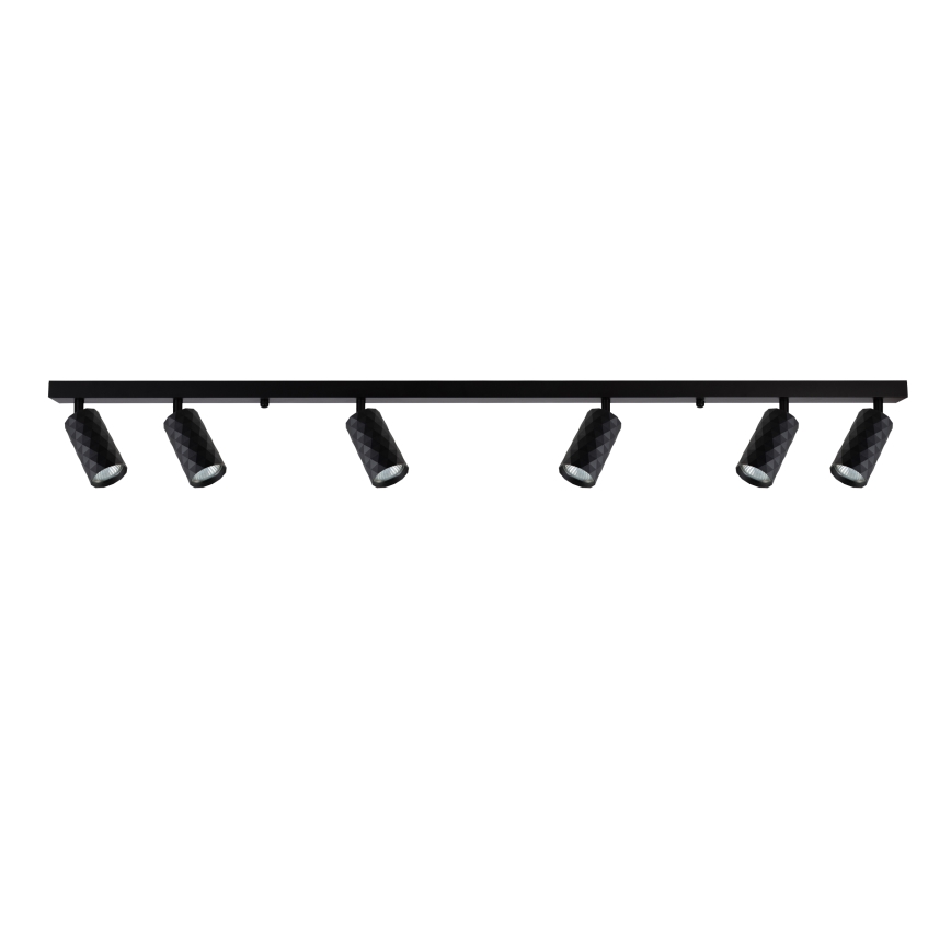 Brilagi - Bodové svietidlo SELE DIAMANT 6xGU10/30W/230V čierne