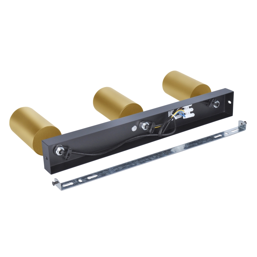 Brilagi - Bodové svietidlo SELE GOLDEN 3xGU10/30W/230V čierna/zlatá