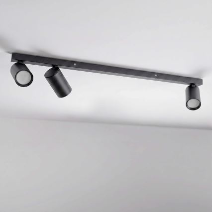 BRILAGI - Bodové svietidlo SELE LONG 3xGU10/30W/230V čierna