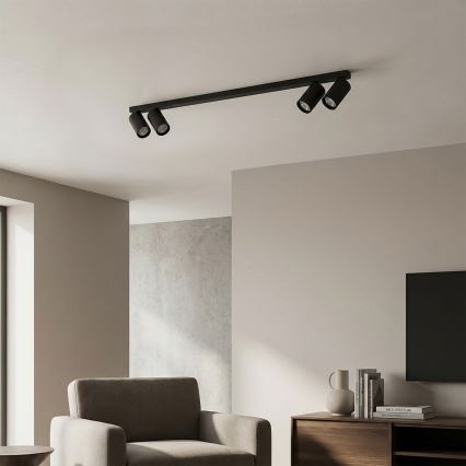 Brilagi - bodové svietidlo SELE LONG 4xGU10/30W/230V čierne
