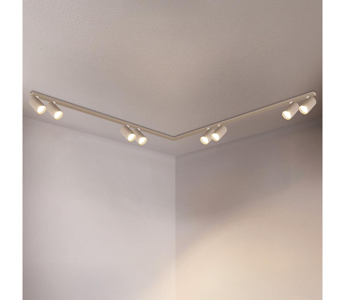 Brilagi - Bodové svietidlo SELE LONG 8xGU10/30W/230V béžové WO-SELE-SP20-BEI-OEM