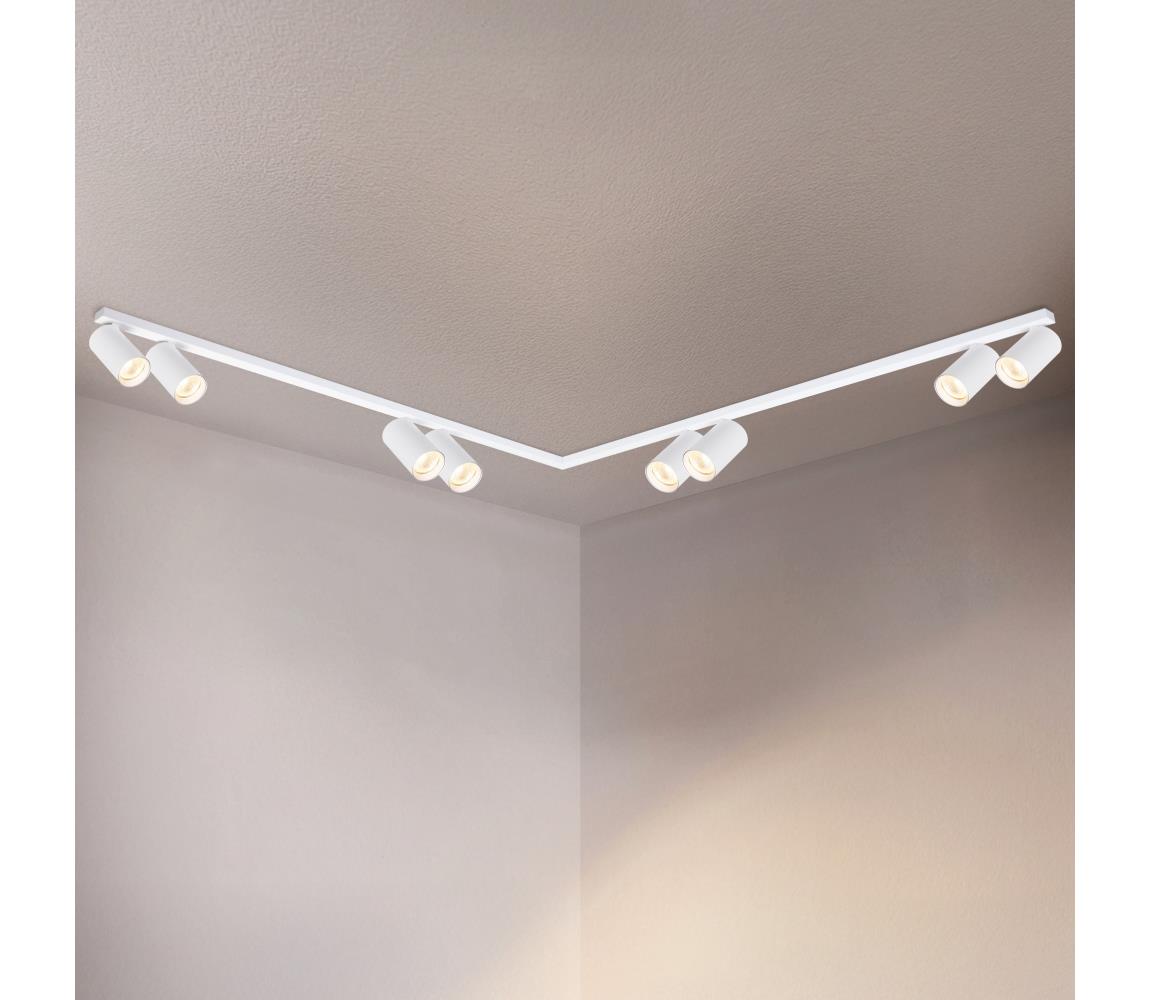 Brilagi - Bodové svietidlo SELE LONG 8xGU10/30W/230V biela WO-SELE-SP18-WHT-OEM