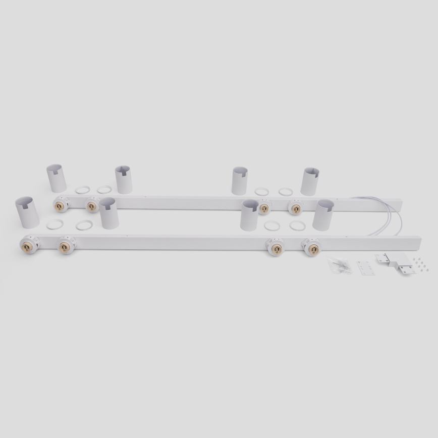 BRILAGI - Bodové svietidlo SELE LONG 8xGU10/30W/230V biela