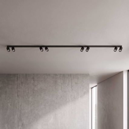 BRILAGI - Bodové svietidlo SELE LONG 8xGU10/30W/230V čierna