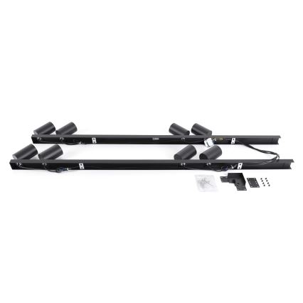 BRILAGI - Bodové svietidlo SELE LONG 8xGU10/30W/230V čierna