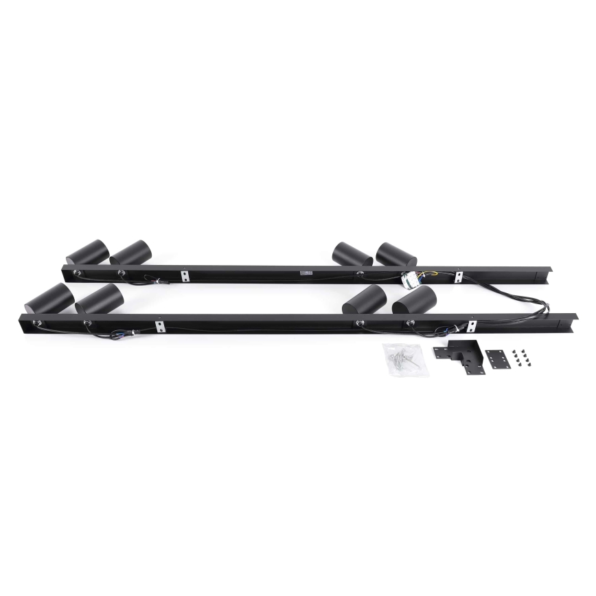 BRILAGI - Bodové svietidlo SELE LONG 8xGU10/30W/230V čierna