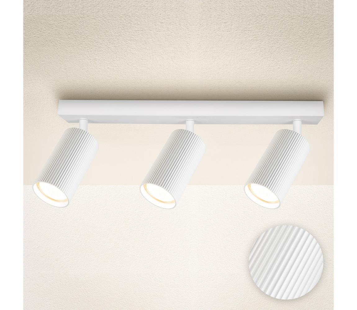 Brilagi - Bodové svietidlo SELE MODERN 3xGU10/30W/230V biela WO-MOD3-WHT