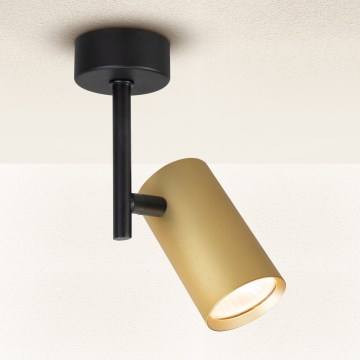 Brilagi - Bodové svietidlo SELE VERTICAL 1xGU10/30W/230V čierna/zlatá