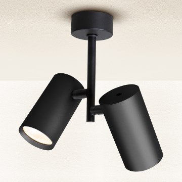 Brilagi - Bodové svietidlo SELE VERTICAL 2xGU10/30W/230V čierna