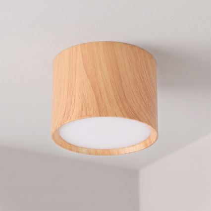 BRILAGI - Bodové svietidlo SMOOTH 1xGX53/15W/230V 60x82 mm dubový dekor