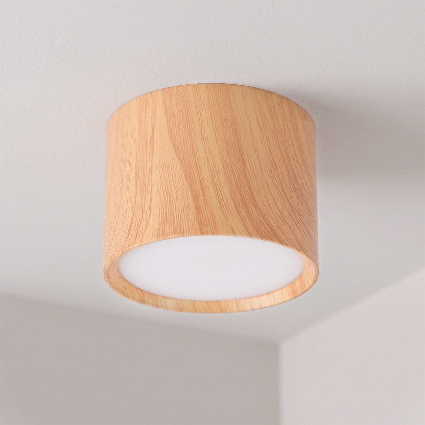 BRILAGI - Bodové svietidlo SMOOTH 1xGX53/15W/230V 60x82 mm dubový dekor