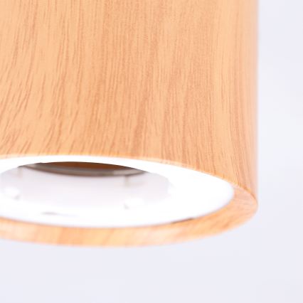 BRILAGI - Bodové svietidlo SMOOTH 1xGX53/15W/230V 60x82 mm dubový dekor
