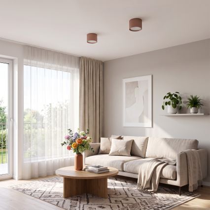 BRILAGI - Bodové svietidlo SMOOTH 1xGX53/15W/230V 60x82 mm hnedé