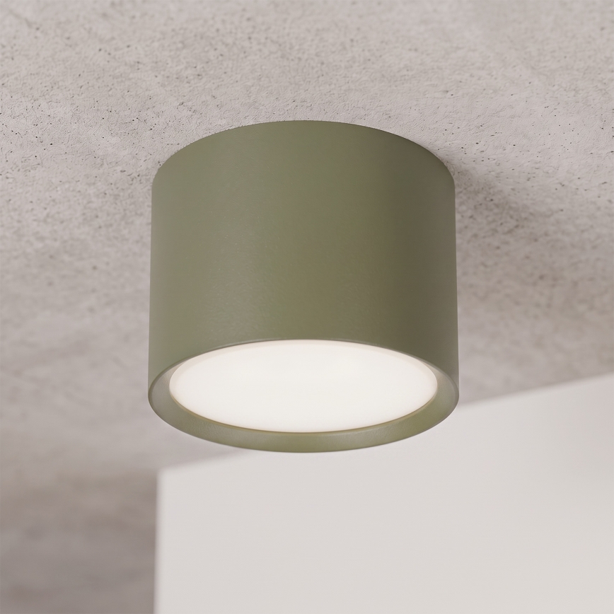 BRILAGI - Bodové svietidlo SMOOTH 1xGX53/15W/230V 60x82 mm tmavozelená