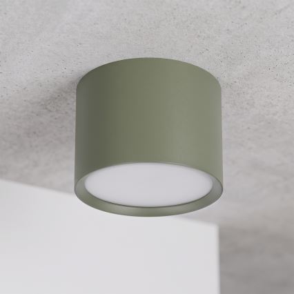 BRILAGI - Bodové svietidlo SMOOTH 1xGX53/15W/230V 60x82 mm tmavozelená
